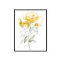 Picture of Yellow Floral II  _GroupedProduct_Rectangle_Portrait_Canvas_Framed_