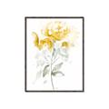 Picture of Yellow Floral II  _GroupedProduct_Rectangle_Portrait_Canvas_Framed_