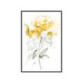 Picture of Yellow Floral II  _GroupedProduct_Rectangle_Portrait_Canvas_Framed_