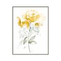 Picture of Yellow Floral II  _GroupedProduct_Rectangle_Portrait_Canvas_Framed_
