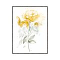 Picture of Yellow Floral II  _GroupedProduct_Rectangle_Portrait_Canvas_Framed_