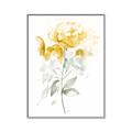 Picture of Yellow Floral II  _GroupedProduct_Rectangle_Portrait_Canvas_Framed_