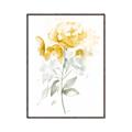 Picture of Yellow Floral II  _GroupedProduct_Rectangle_Portrait_Canvas_Framed_