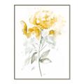 Picture of Yellow Floral II  _GroupedProduct_Rectangle_Portrait_Canvas_Framed_
