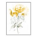 Picture of Yellow Floral II  _GroupedProduct_Rectangle_Portrait_Canvas_Framed_