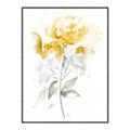 Picture of Yellow Floral II  _GroupedProduct_Rectangle_Portrait_Canvas_Framed_