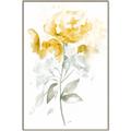 Picture of Yellow Floral II  _GroupedProduct_Rectangle_Portrait_Canvas_Framed_