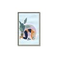Picture of Yoga Girl II  _GroupedProduct_Rectangle_Portrait_Canvas_Framed_