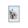 Picture of Yoga Girl II  _GroupedProduct_Rectangle_Portrait_Canvas_Framed_