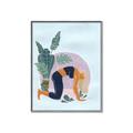 Picture of Yoga Girl II  _GroupedProduct_Rectangle_Portrait_Canvas_Framed_