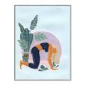 Picture of Yoga Girl II  _GroupedProduct_Rectangle_Portrait_Canvas_Framed_