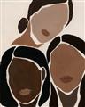 Picture of 3 Gals _GroupedProduct_Rectangle_Portrait_Unframed_Print_Only_