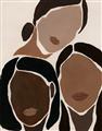 Picture of 3 Gals _GroupedProduct_Rectangle_Portrait_Unframed_Print_Only_