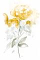 Picture of Yellow Floral II  _GroupedProduct_Rectangle_Portrait_Unframed_Print_Only_