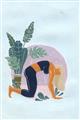 Picture of Yoga Girl II  _GroupedProduct_Rectangle_Portrait_Unframed_Print_Only_