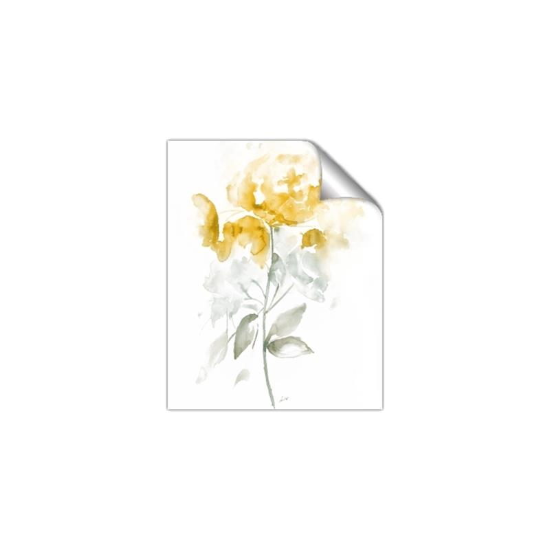 Picture of Yellow Floral II  _GroupedProduct_Rectangle_Portrait_Unframed_Print_Only_