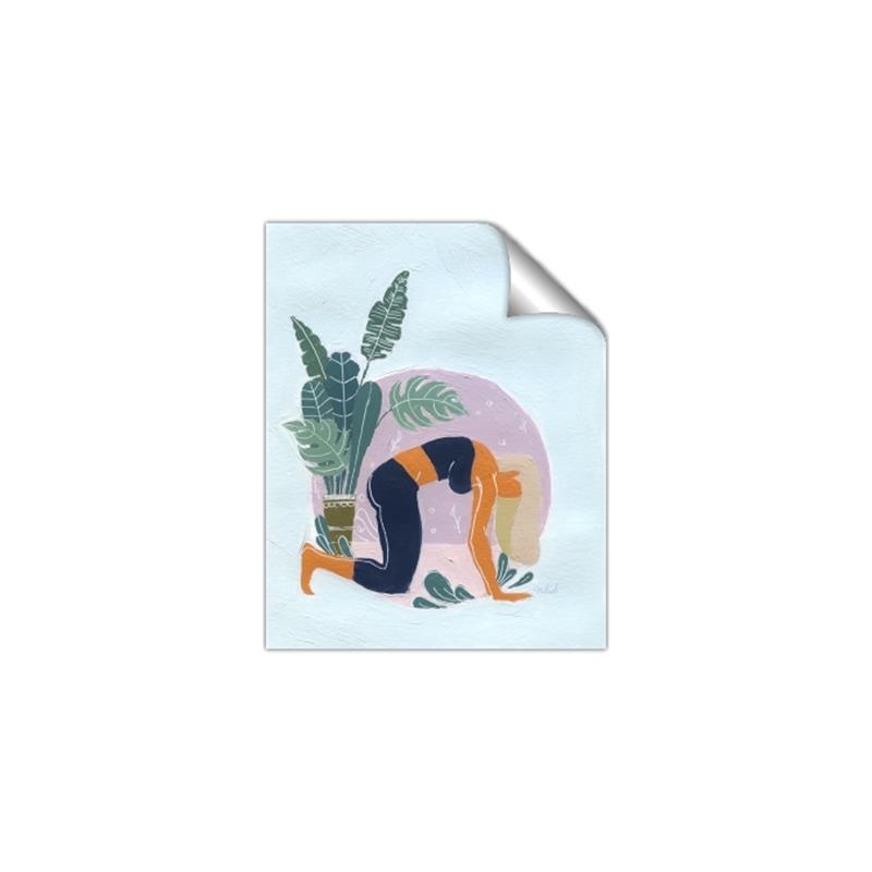 Picture of Yoga Girl II  _GroupedProduct_Rectangle_Portrait_Unframed_Print_Only_