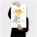Picture of Yellow Floral I  _GroupedProduct_Rectangle_Portrait_Canvas_