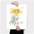 Picture of Yellow Floral I  _GroupedProduct_Rectangle_Portrait_Canvas_
