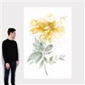 Picture of Yellow Floral I  _GroupedProduct_Rectangle_Portrait_Canvas_