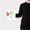 Picture of Yellow Floral II  _GroupedProduct_Rectangle_Portrait_Canvas_