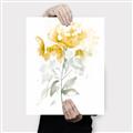 Picture of Yellow Floral II  _GroupedProduct_Rectangle_Portrait_Canvas_