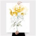 Picture of Yellow Floral II  _GroupedProduct_Rectangle_Portrait_Canvas_