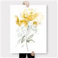 Picture of Yellow Floral II  _GroupedProduct_Rectangle_Portrait_Canvas_