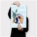 Picture of Yoga Girl II  _GroupedProduct_Rectangle_Portrait_Canvas_