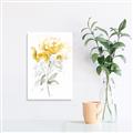 Picture of Yellow Floral II  _GroupedProduct_Rectangle_Portrait_Canvas_