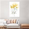 Picture of Yellow Floral II  _GroupedProduct_Rectangle_Portrait_Canvas_