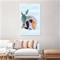 Picture of Yoga Girl II  _GroupedProduct_Rectangle_Portrait_Canvas_