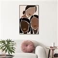 Picture of 3 Gals _GroupedProduct_Rectangle_Portrait_Canvas_Framed_