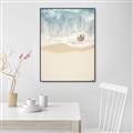 Picture of Beach Shore  _GroupedProduct_Rectangle_Portrait_Canvas_Framed_