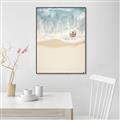 Picture of Beach Shore  _GroupedProduct_Rectangle_Portrait_Canvas_Framed_