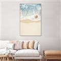 Picture of Beach Shore  _GroupedProduct_Rectangle_Portrait_Canvas_Framed_