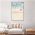 Picture of Beach Shore  _GroupedProduct_Rectangle_Portrait_Canvas_Framed_