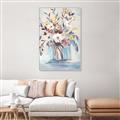 Picture of Flower Frenzy _GroupedProduct_Rectangle_Portrait_Canvas_Framed_