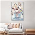 Picture of Flower Frenzy _GroupedProduct_Rectangle_Portrait_Canvas_Framed_