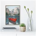 Picture of Perfect Row Day I _GroupedProduct_Rectangle_Portrait_Canvas_Framed_