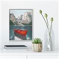 Picture of Perfect Row Day I _GroupedProduct_Rectangle_Portrait_Canvas_Framed_