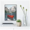 Picture of Perfect Row Day I _GroupedProduct_Rectangle_Portrait_Canvas_Framed_