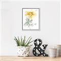 Picture of Yellow Floral I  _GroupedProduct_Rectangle_Portrait_Canvas_Framed_
