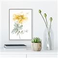 Picture of Yellow Floral I  _GroupedProduct_Rectangle_Portrait_Canvas_Framed_
