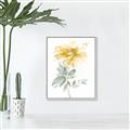 Picture of Yellow Floral I  _GroupedProduct_Rectangle_Portrait_Canvas_Framed_