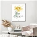 Picture of Yellow Floral I  _GroupedProduct_Rectangle_Portrait_Canvas_Framed_