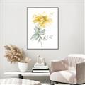 Picture of Yellow Floral I  _GroupedProduct_Rectangle_Portrait_Canvas_Framed_