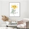 Picture of Yellow Floral I  _GroupedProduct_Rectangle_Portrait_Canvas_Framed_