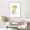 Picture of Yellow Floral I  _GroupedProduct_Rectangle_Portrait_Canvas_Framed_