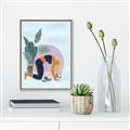Picture of Yoga Girl II  _GroupedProduct_Rectangle_Portrait_Canvas_Framed_